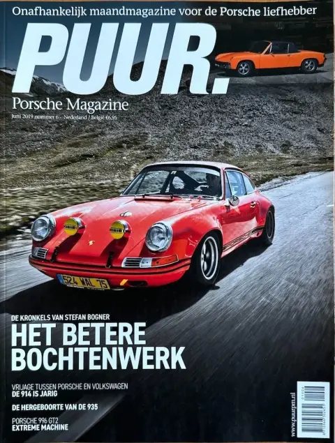 Tijdschrift Porsche Puur Magazine 2019 nr. 6
