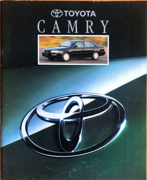 Toyota Camry nr. -, 1992 NL 1992 folder brochure