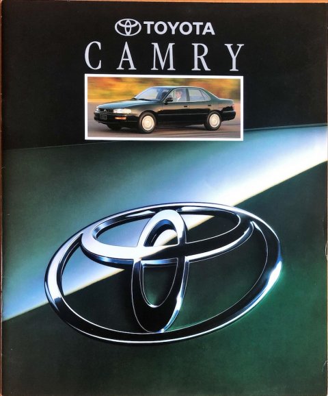 Toyota Camry nr. F0000-31000, 1992-10 NL 1992 folder brochure