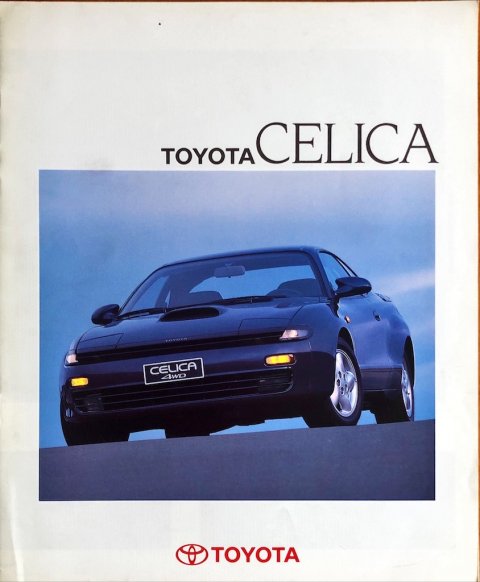Toyota Celica nr. -, 1989-12 NL 1989 folder brochure