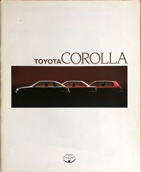 Toyota Corolla nr. -, 1991-05 NL 1991 folder brochure