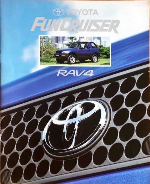 Toyota FunCruiser nr. F0000-95200, 1995-01 NL 1995 folder brochure
