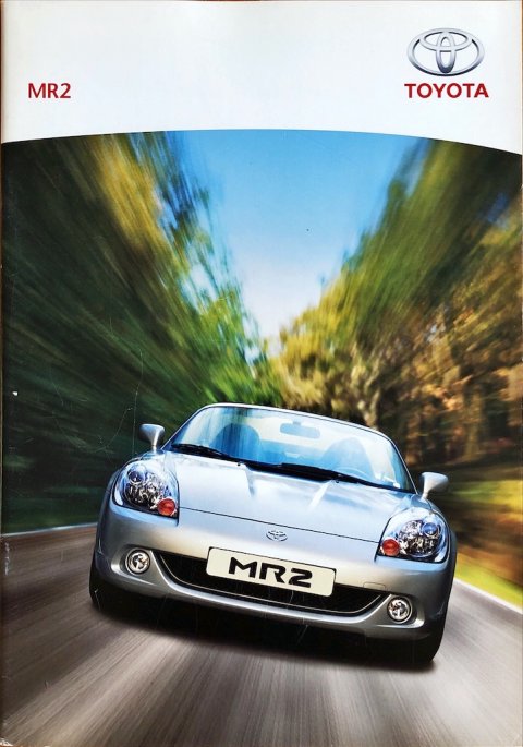 Toyota MR2 nr. -, 2004-05 EN 2004 folder brochure