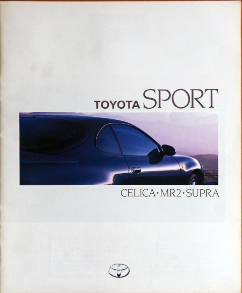 Toyota Sport nr. -, 1990-08 NL 1990 folder brochure