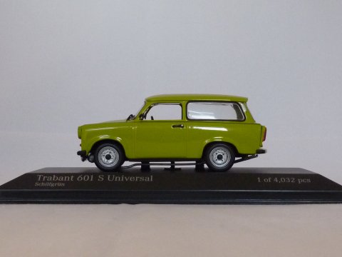 Trabant 601 S Universal , 1985, groen, Minichamps, 400 014010