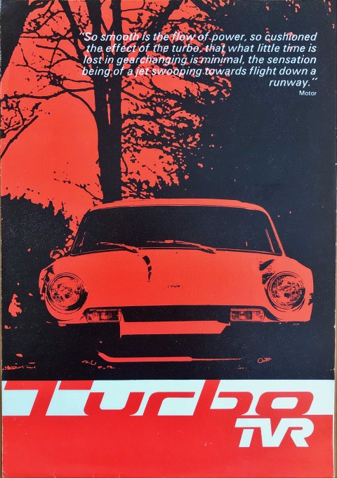 TVR Turbo nr. -, 1976-10 A4, 6, EN year 1976 folder brochure