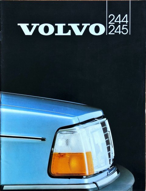 Volvo 240 nr. ASP:PV 9583-82:2, 1981 (mj. 1982) 21,5 x 28,0, 26, NL year 1981 folder brochure (1)