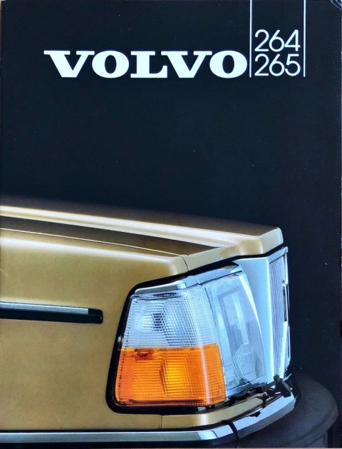 Volvo 260 nr. ASP:PV 10298-82, 1981 (mj. 1982) 21,5 x 28,0, 26, NL year 1981 folder brochure (1)
