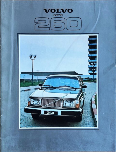 Volvo 260 nr. ASP:PV 6551-79, 1978 (mj. 1979) 21,5 x 28,0, 32, NL year 1978 folder brochure (1)
