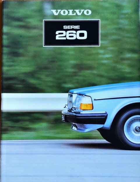 Volvo 260 nr. ASP:PV 8563-2-81, 1980 (mj. 1981) 21,5 x 28,0, 28, NL year 1980 folder brochure (1)