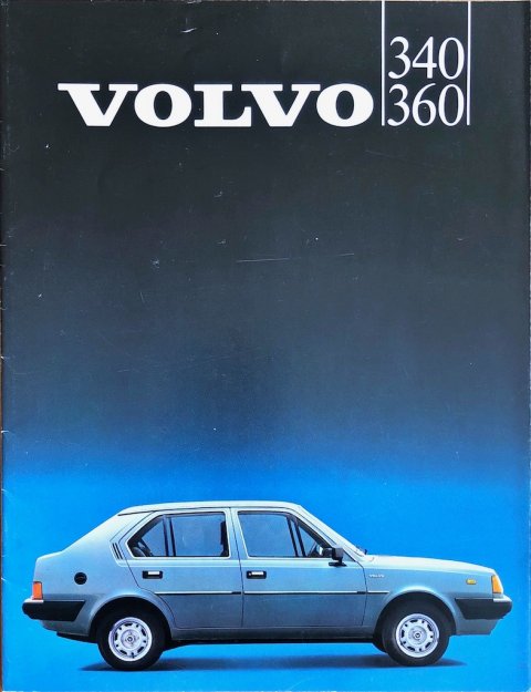 Volvo 340 : 360 nr. ASP:CAR BV 1030-83-2, 1982 (mj. 1983) 21,5 x 28,0, 32, NL year 1982 folder (1)