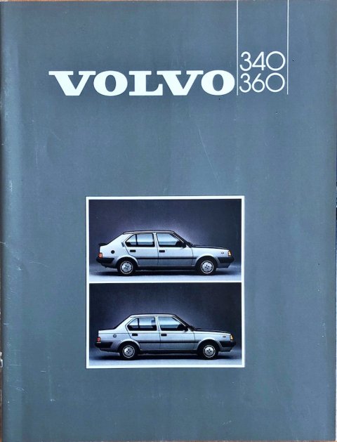 Volvo 340 : 360 nr. ASP:CAR BV 1711-85, 1984 (mj. 1985) 21,5 x 28,0, 40, NL year 1984 folder (1)