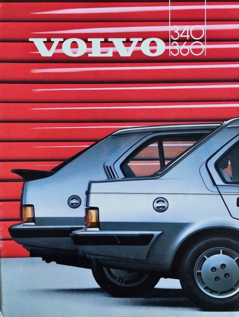 Volvo 340 : 360 nr. ASP:CAR BV 2211-86-2, 1985 (mj. 1986) 21,5 x 28,0, 40, NL year 1985 folder (1)
