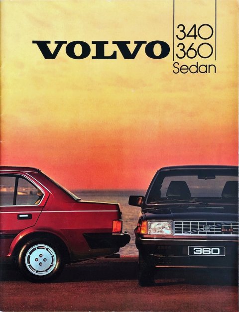 Volvo 340 : 360 Sedan nr. ASP:CAR BV 1341-84, 1983 (mj. 1984) 21,5 x 28,0, 28, NL year 1983