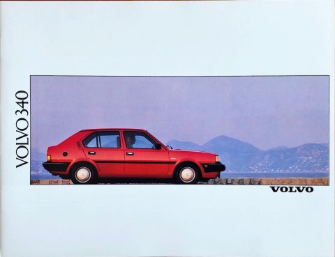 Volvo 340 nr. ASP:CAR BV 5531-90, 1989 (mj. 1990) 21,5 x 28,0, 26, NL year 1989 folder