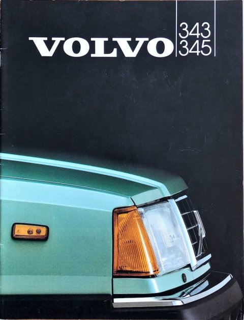 Volvo 343 : 345 nr. ASP:BV 9613-82:2, 1981 (mj. 1982) 21,5 x 28,0, 26, NL year 1981 folder (1)