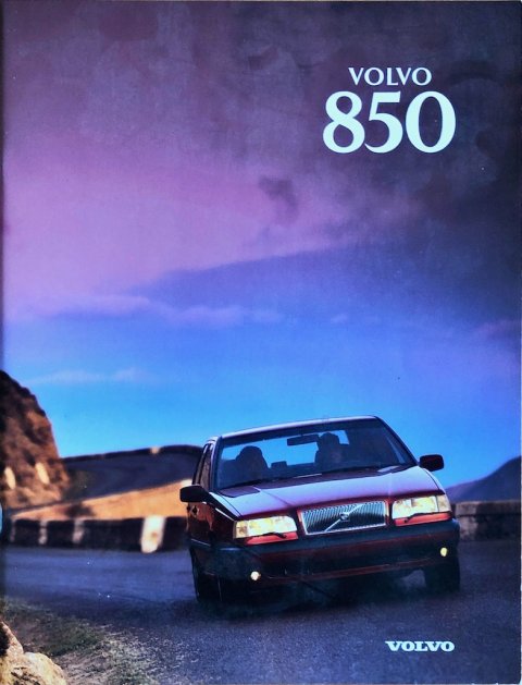 Volvo 850 nr. MS:PV 8295-97, 1996 (mj. 1997) 21,5 x 28,0, 48, NL year 1996 folder brochure (1)