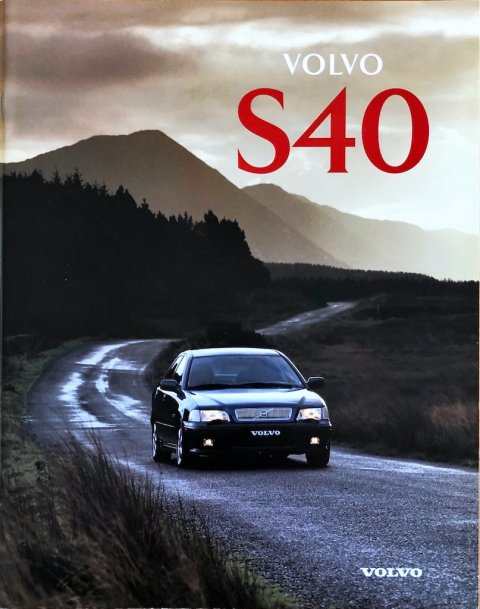 Volvo S40 nr. MS:PV 8055-2-97, 1996 (mj. 1997) 22,0 x 28,0, 48, NL year 1996 folder brochure (1)
