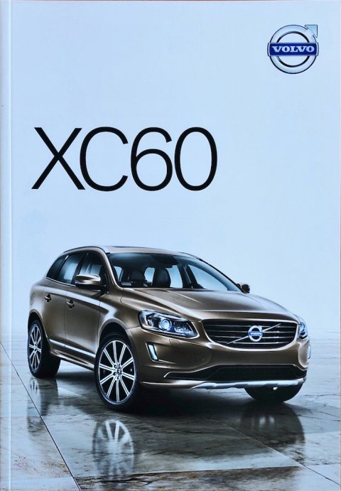 Volvo XC60 nr. MY14 20-13-V1, 2013 (mj. 2014) 18,0 x 26,0, 34, NL year 2013 folder brochure (1)
