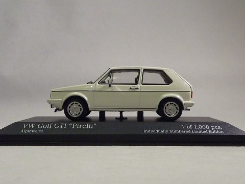 VW Golf Type I GTI Pirelli 1983 Minichamps 400 055171 Volkswagen website