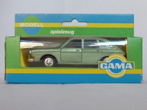 VW Type 4 411 Sedan, 1968-1972, groen, Gama, 9491 website