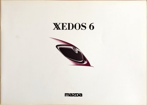 Xedos Xedos 6 nr. 012P76, 1992-03 A4, 36, NL year 1992 folder brochure